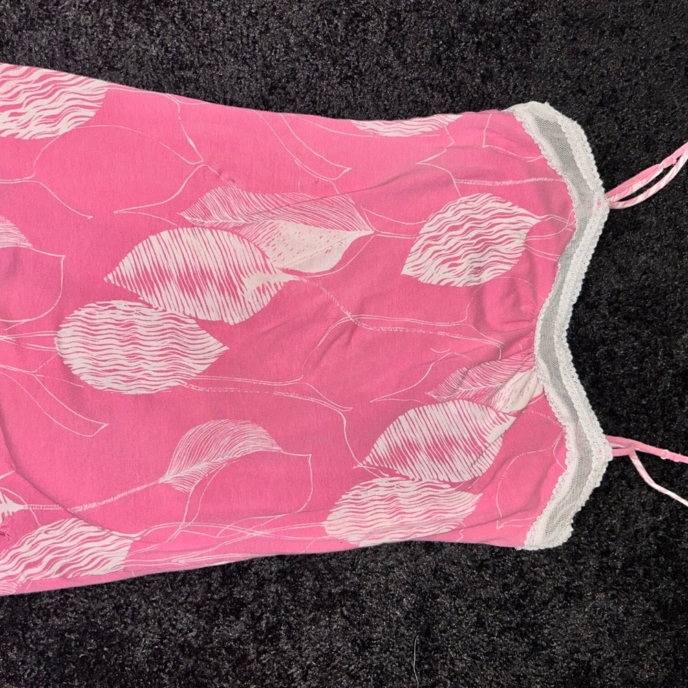 American Eagle Pink with White Trim Shirt